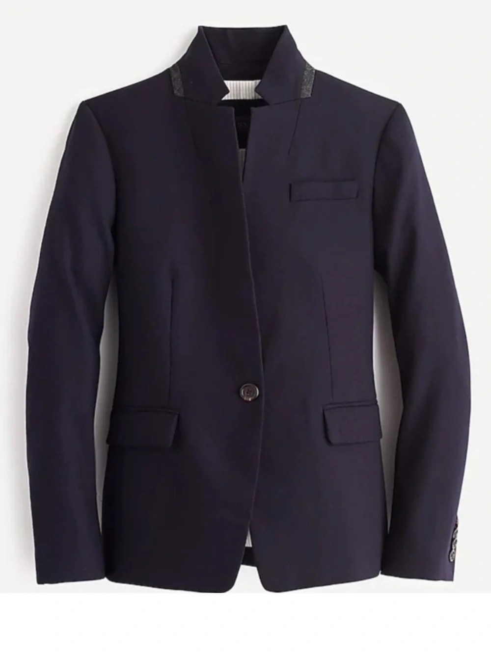 J. Crew - Regent Wool Blazer in Navy Blue